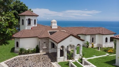 The Main House and the drive up to it