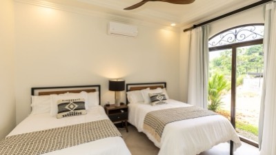 The twin bedroom
