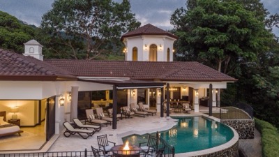 The Main House at dusk