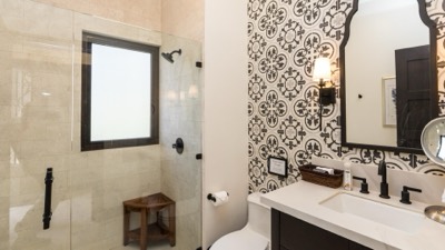 The bathroom