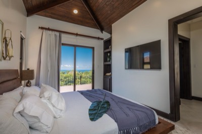 Inside one of the additional villas