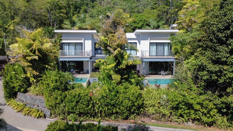 Villa Gala and Villa Milano on the terrace